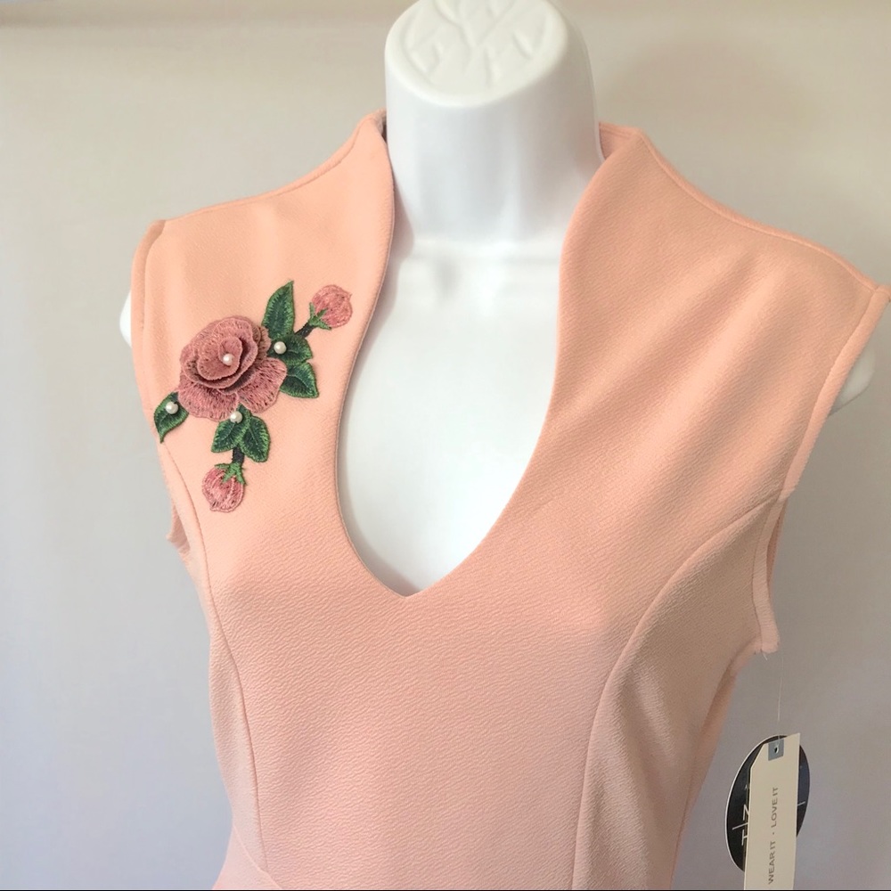 NWT Almost Famous M Pink Dress